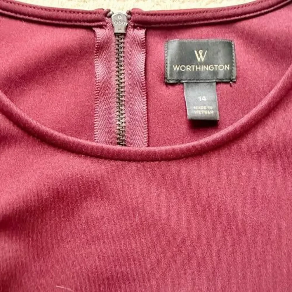 Worthington elegant burgundy